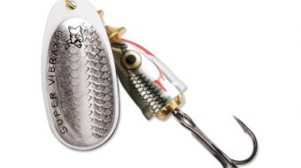"Blue Fox Classic Vibrax Spinner" — Silver Shiner — №1
