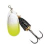 "Blue Fox Classic Vibrax Spinner" — Chartreuse Tipped-Silver Flake — №1