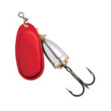 "Blue Fox Classic Vibrax Spinner" — Bleeding Silver — №3