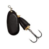 "Blue Fox Classic Vibrax Spinner" — Black-Black — №4